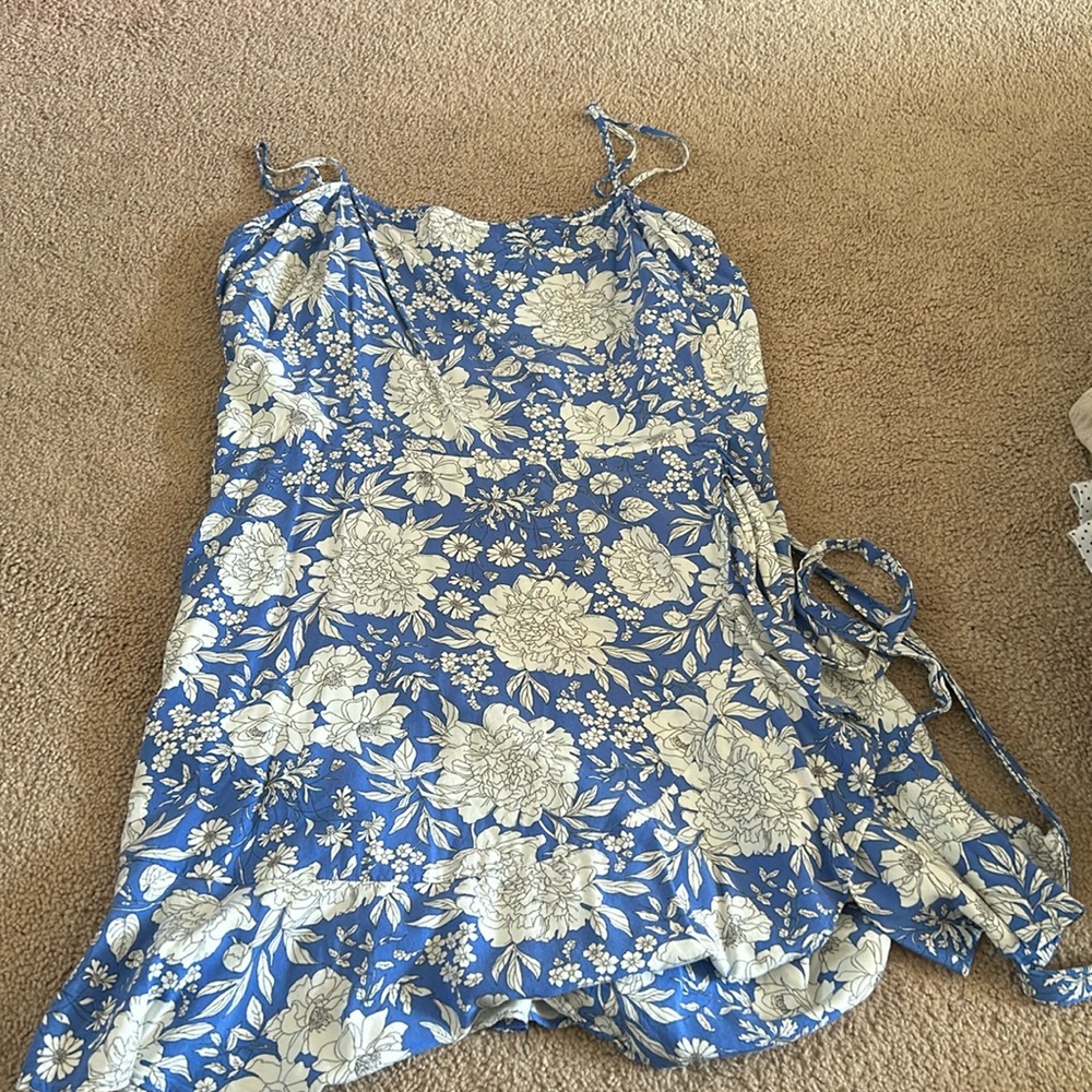 Express short length tank top dress